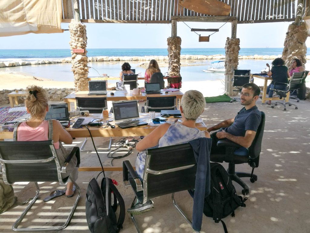 ביצ'האוס מרחב עבודה שיתופי