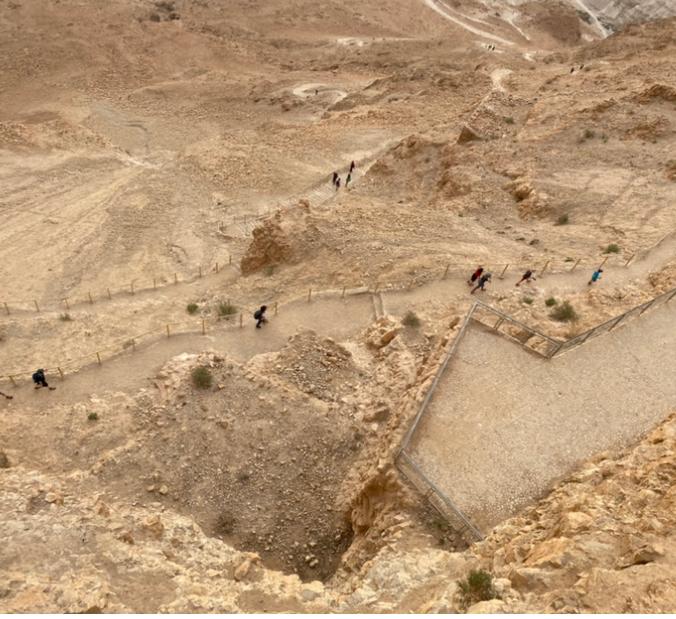 שביל הנחש מצדה